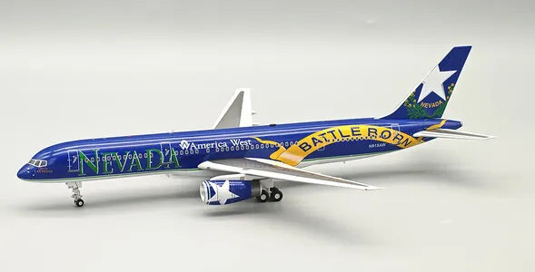 INFLIGHT 200 B757-225 AMERICA WEST AIRLINES "NEVADA BATTLE BORN" REG: N915AW