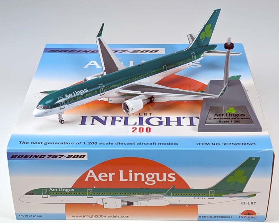 INFLIGHT 200 AER LINGUS B757-2Q8 REG: EI-LBT