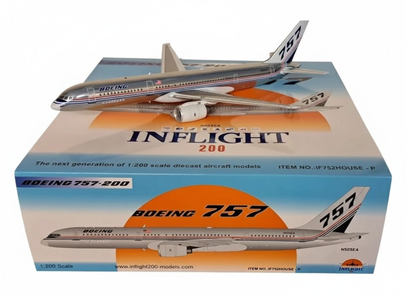 INFLIGHT 200 B757-225 HOUSE COLOURS (POLISHED) REG: N505EA