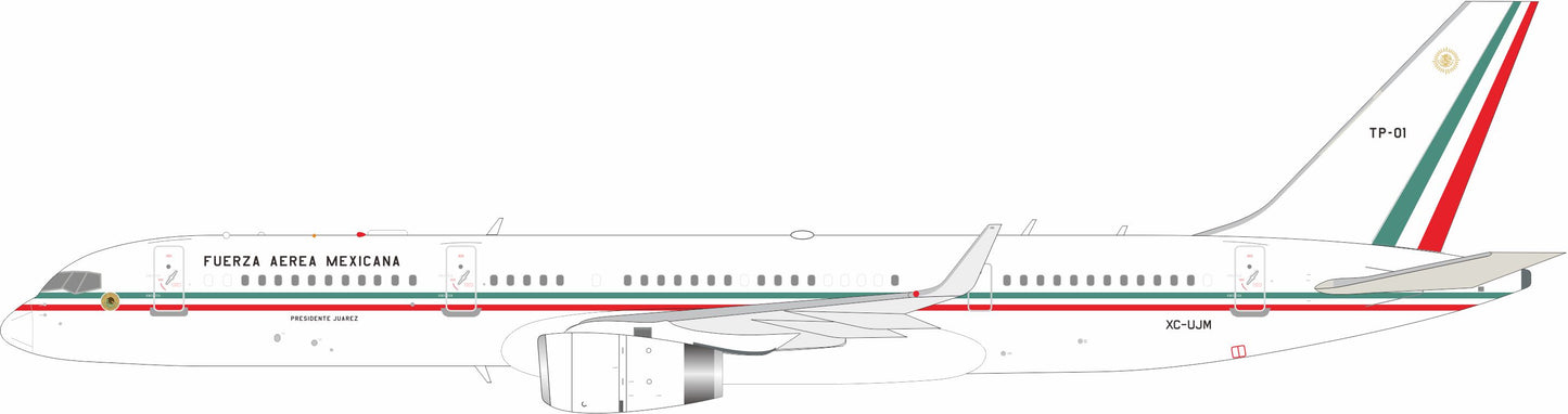 INFLIGHT 200 B757-225 MEXICAN  AIR FORCE REG: XC-UJM TP-01