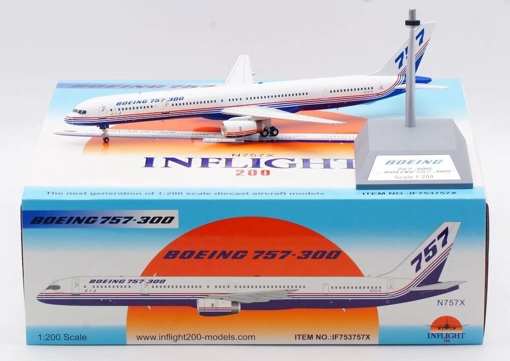 INFLIGHT 200 BOEING HOUSE 757-300 REG: N757X