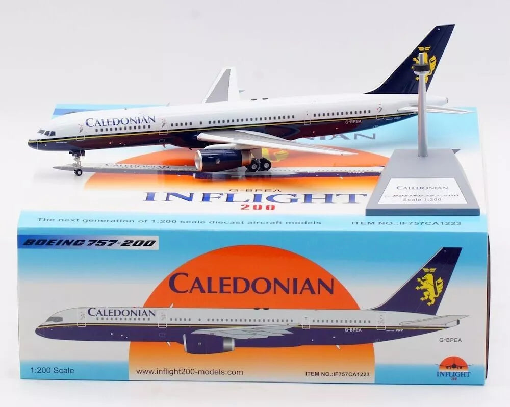INFLIGHT 200 B757-236 CALEDONIAN AIRWAYS (BRITISH AIRWAYS) REG: G-BPEA