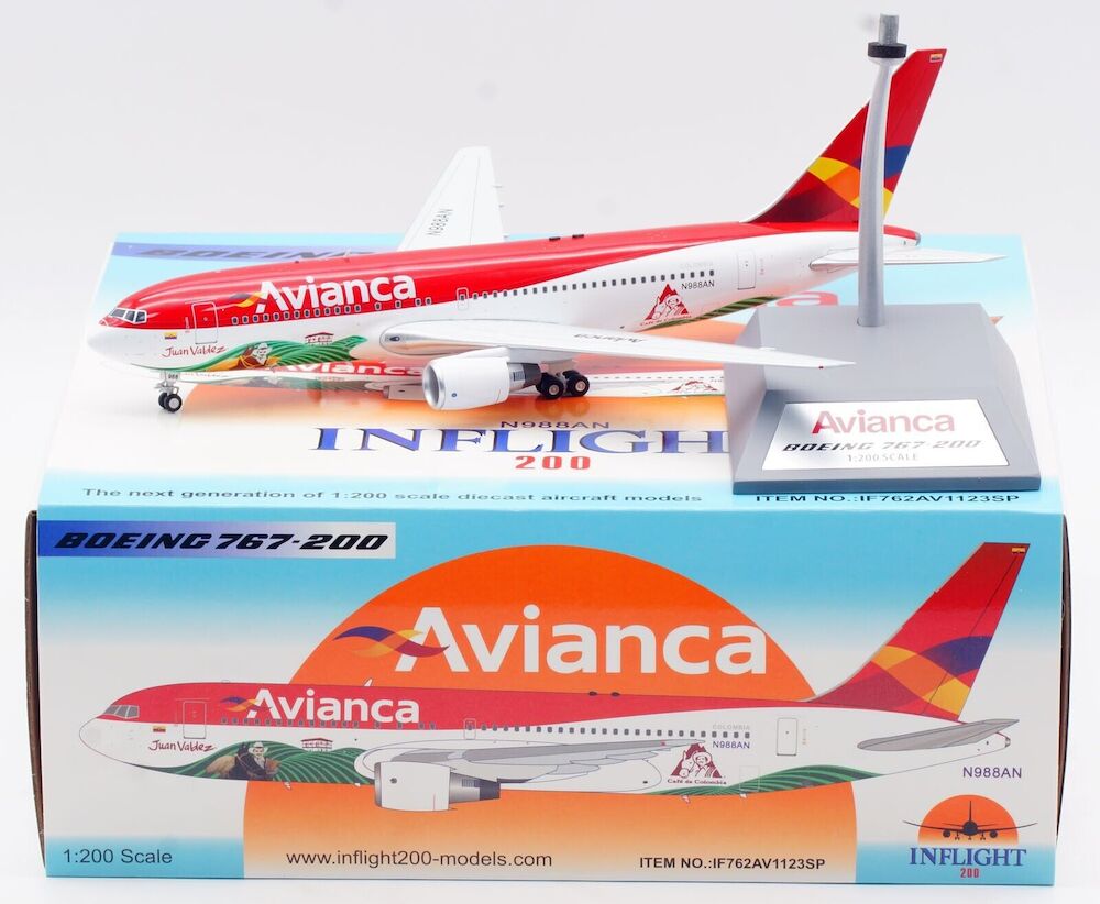 INFLIGHT 200 B767-200 AVIANCA REG: N988AN