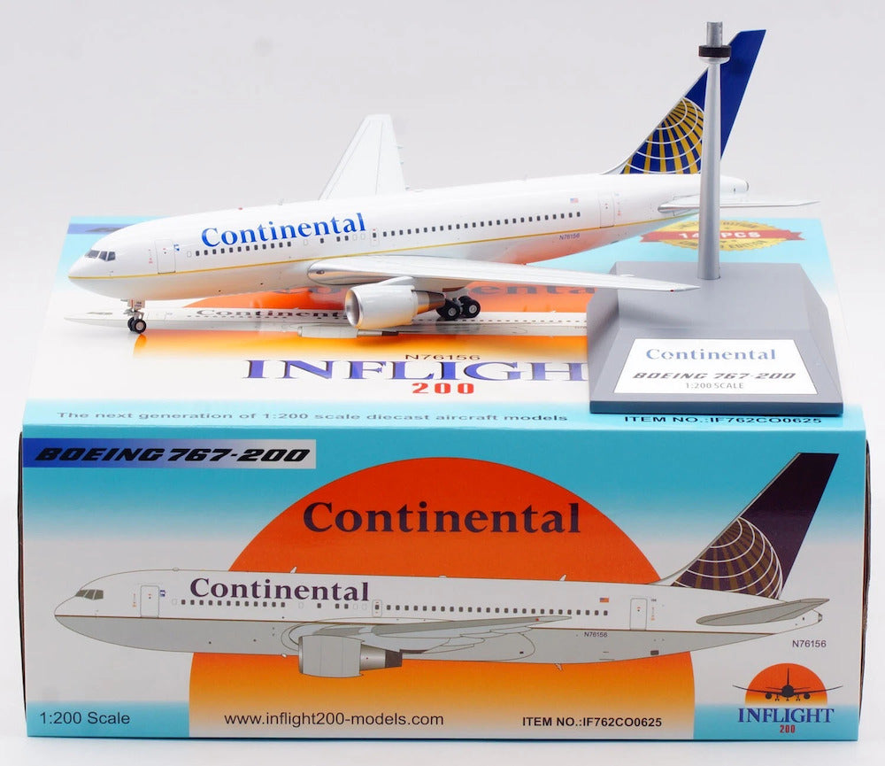 INFLIGHT 200 B767-224/ER CONTINENTAL AIRLINES REG: N76156
