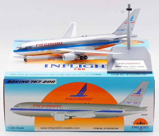 INFLIGHT 200 B767-201/ER PIEDMONT AIRLINES (POLISHED) REG: N608P
