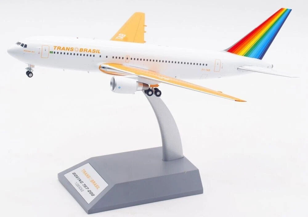 INFLIGHT 200 B767-200 TRANS BRAZIL NEW COLOURS REG: PT-TAB