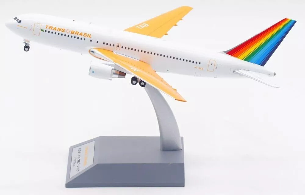 INFLIGHT 200 B767-200 TRANS BRAZIL NEW COLOURS REG: PT-TAB