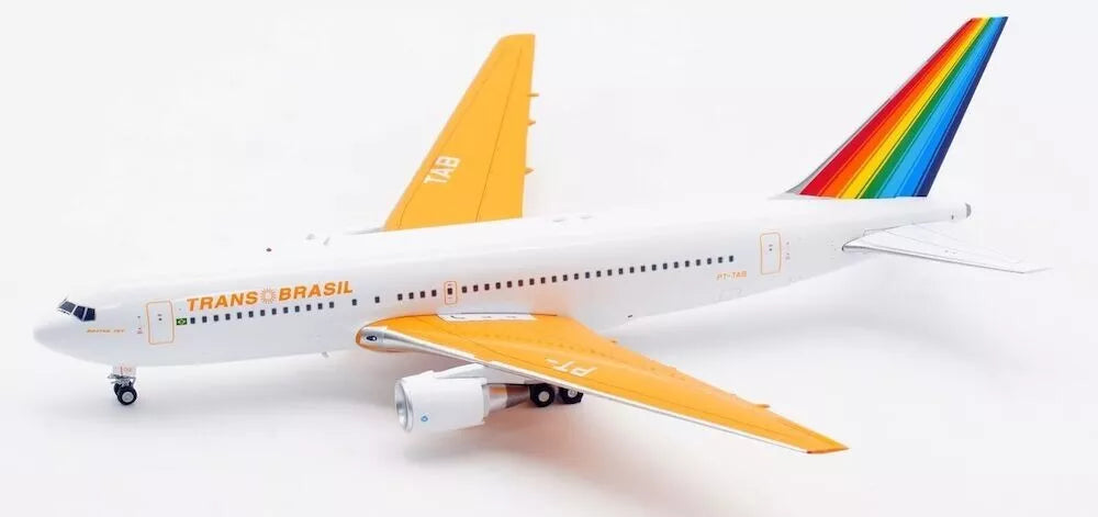 INFLIGHT 200 B767-200 TRANS BRAZIL NEW COLOURS REG: PT-TAB