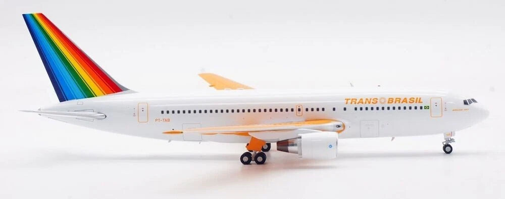 INFLIGHT 200 B767-200 TRANS BRAZIL NEW COLOURS REG: PT-TAB