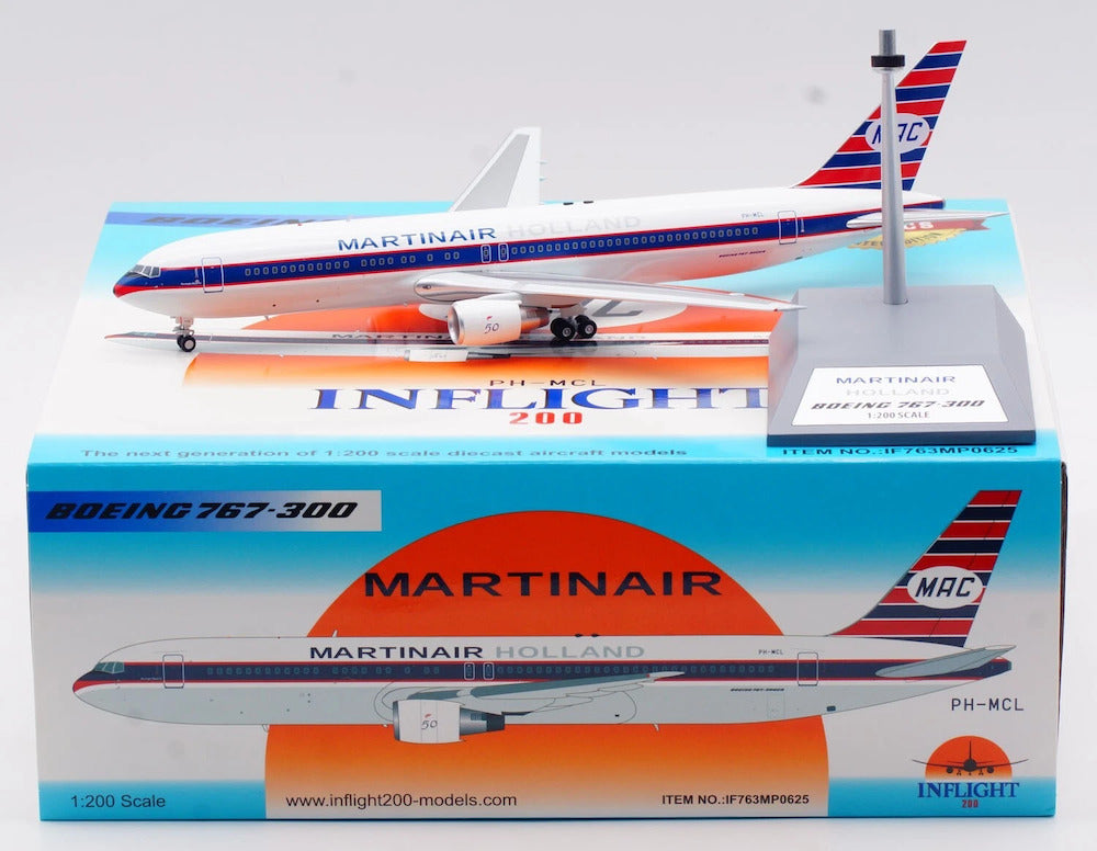INFLIGHT 200 B767-31A/ER MARTINAIR HOLLAND REG: PH-MCL