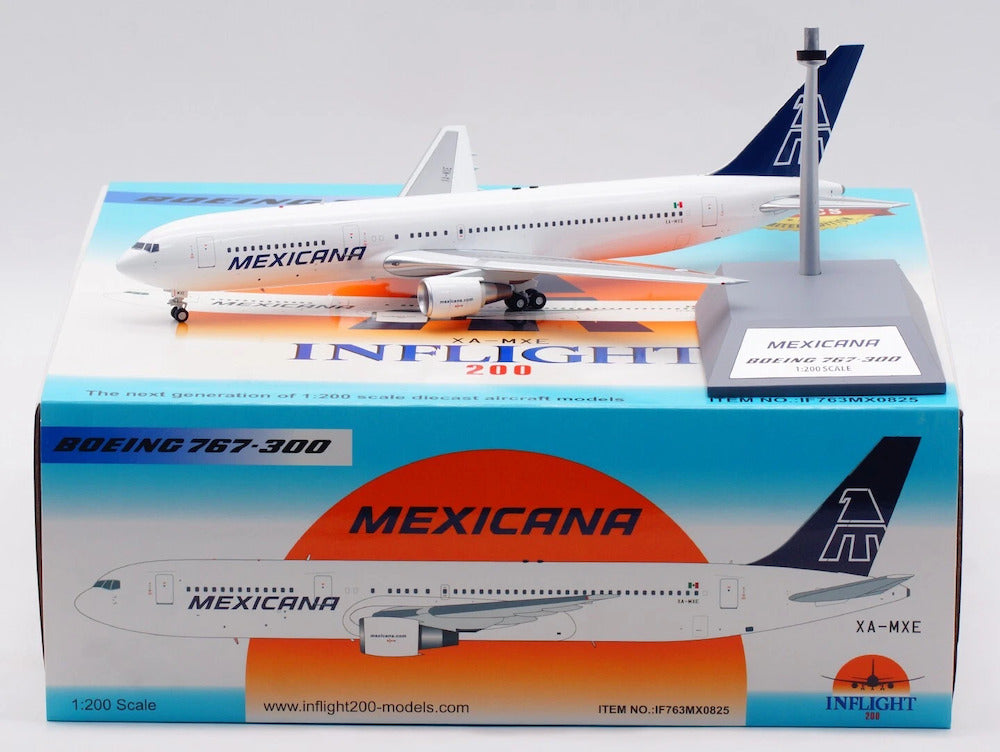 INFLIGHT 200 B767-3P6/ER MEXICANA REG: XA-MXE
