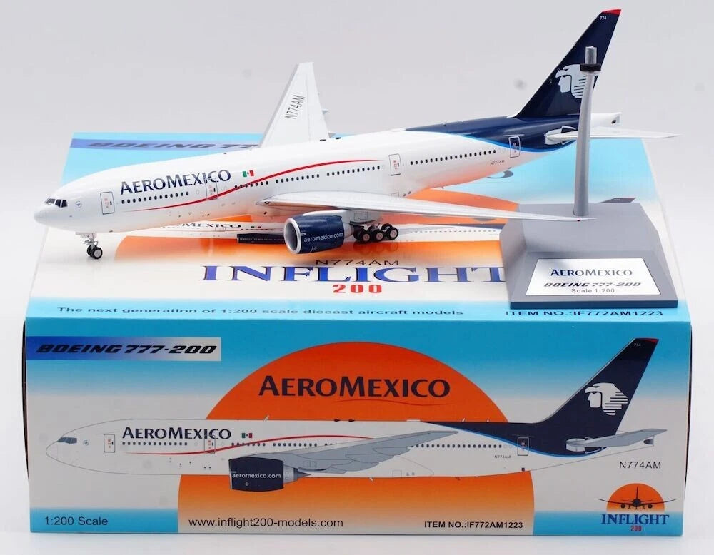 INFLIGHT 200 B777-2Q8/ER AEROMEXICO REG: N774AM