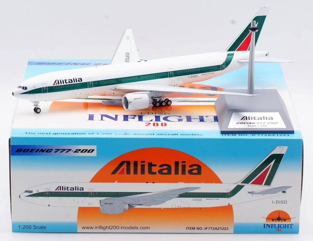 INFLIGHT 200 B777-243/ER ALITALIA REG: I-DISD
