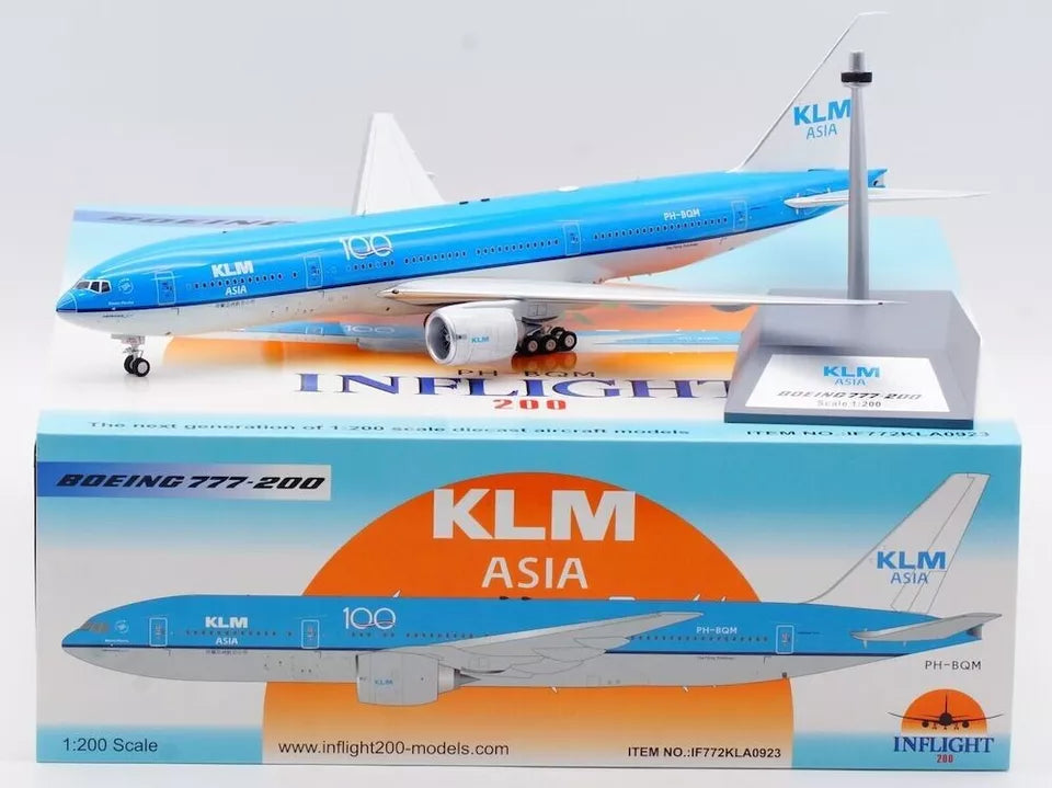 INFLIGHT 200 B777-206ER KLM ASIA REG: PH-BQM