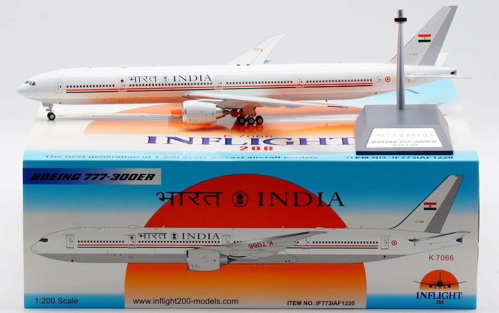 INFLIGHT 200 INDIAN AIR FORCE B777-300ER REG: VT-ALV