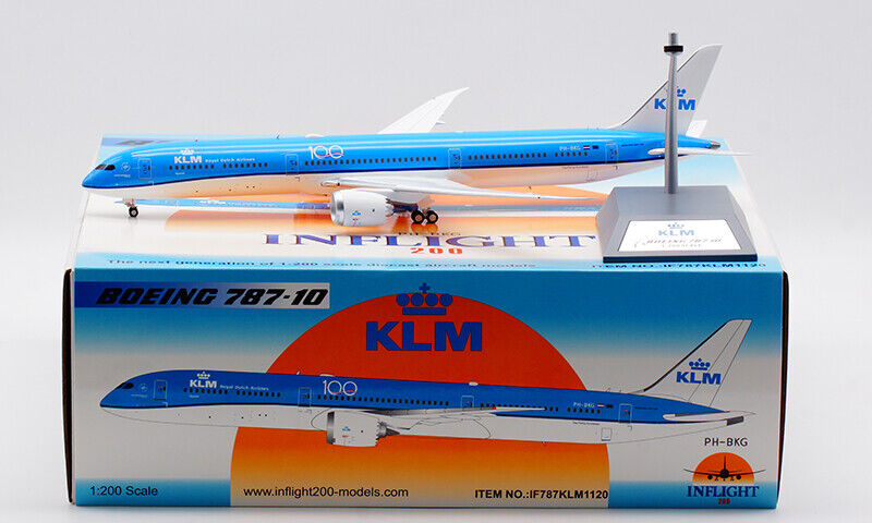INFLIGHT 200 B787-10 DREAMLINER ROYAL DUTCH (KLM) REG: PH-BKG