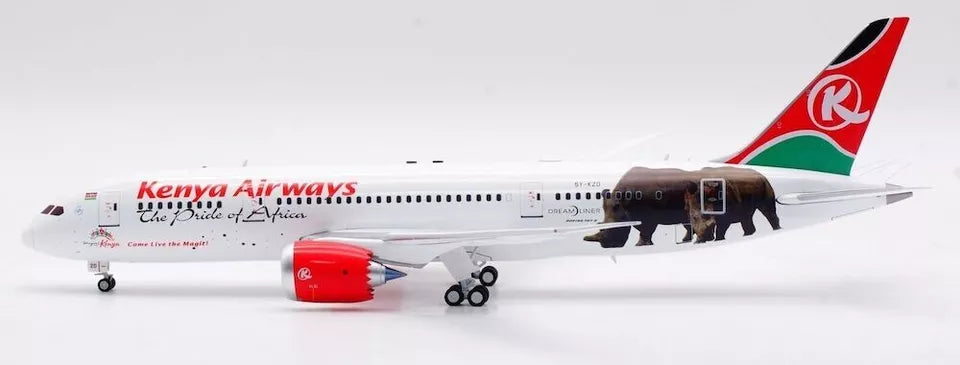 INFLIGHT 200 B787-8 DREAMLINER KENYA AIRWAYS "COME LIVE THE MAGIC" REG: 5Y-KZD
