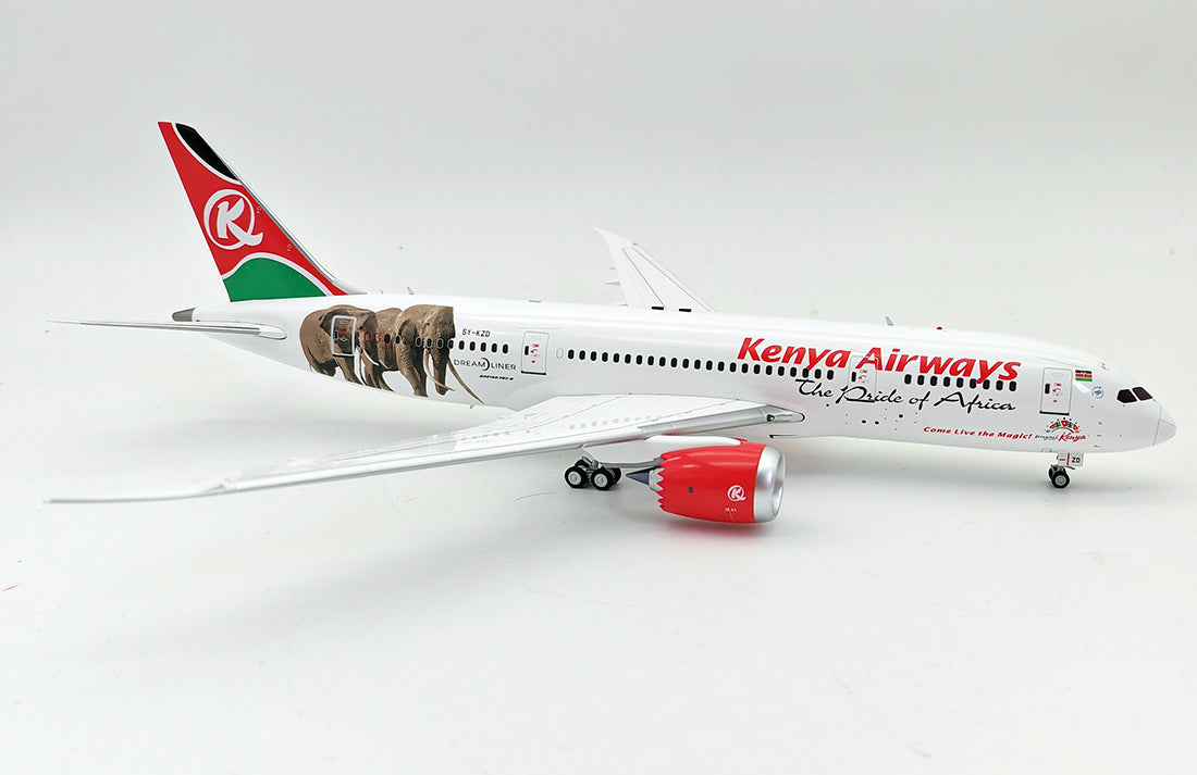 INFLIGHT 200 B787-8 DREAMLINER KENYA AIRWAYS "COME LIVE THE MAGIC" REG: 5Y-KZD