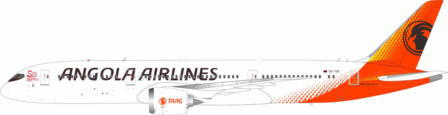 INFLIGHT 200 B787-9 DREAMLINER TAAG ANGOLA AIRLINES REG: D2-TER