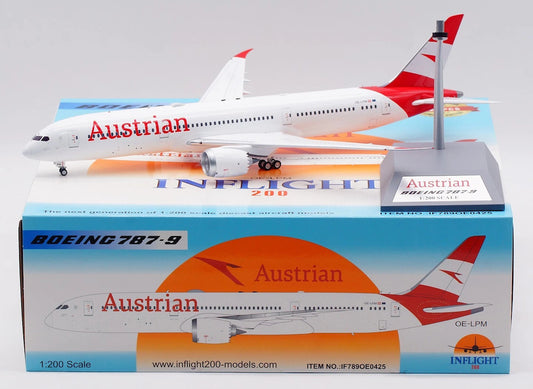 INFLIGHT 200 B787-9 DREAMLINER AUSTRIAN AIRLINES REG: OE-LPM