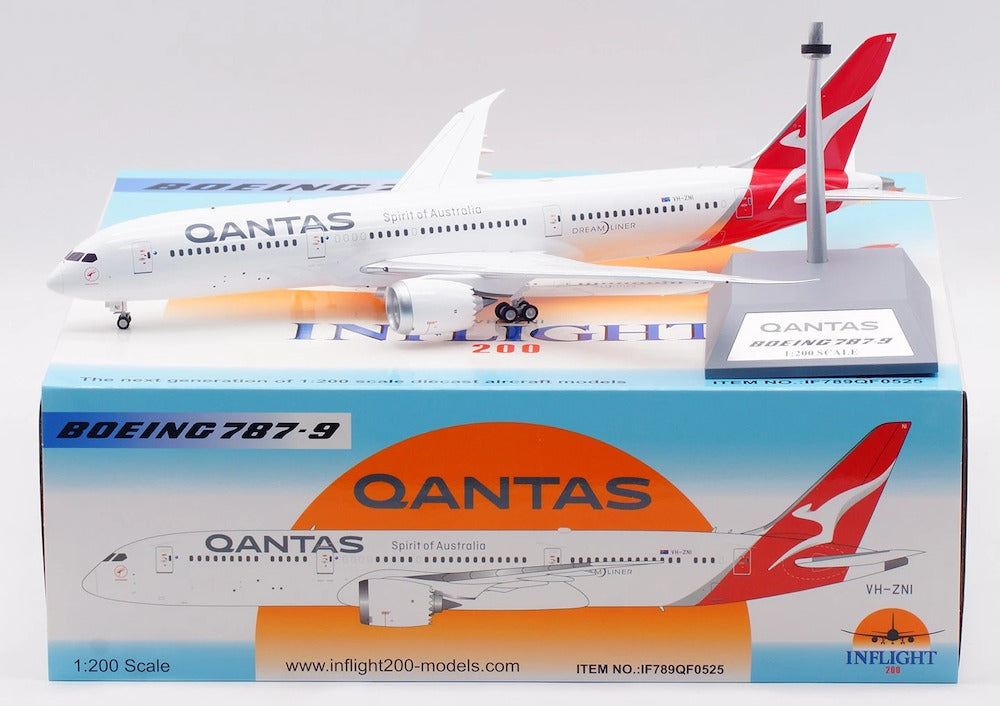 INFLIGHT 200 B787-9 DREAMLINER QANTAS REG: VH-ZNI