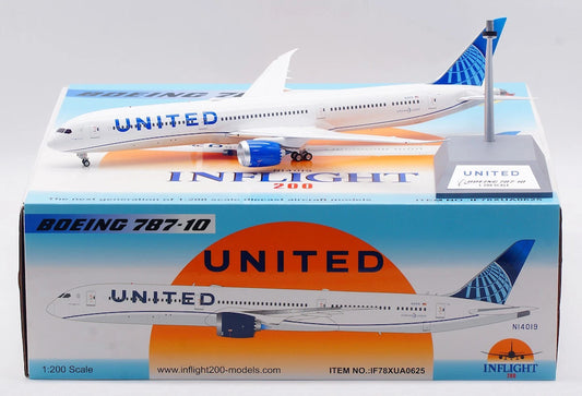 INFLIGHT 200 B787-10 DREAMLINER UNITED AIRLINES REG: N14019