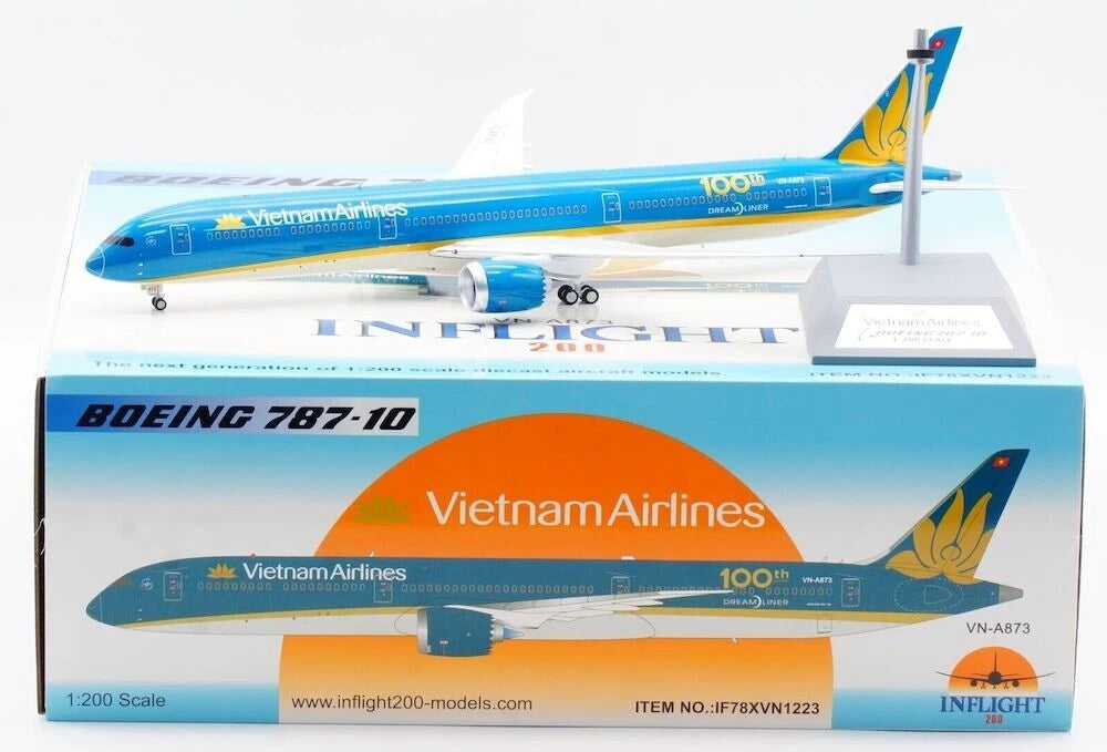 INFLIGHT 200 B787-10 DREAMLINER VIETNAM AIRLINES REG: VN-A873