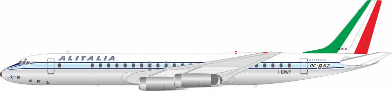 INFLIGHT 200 DC-8-62H ALITALIA (POLISHED) REG: I -DIWY