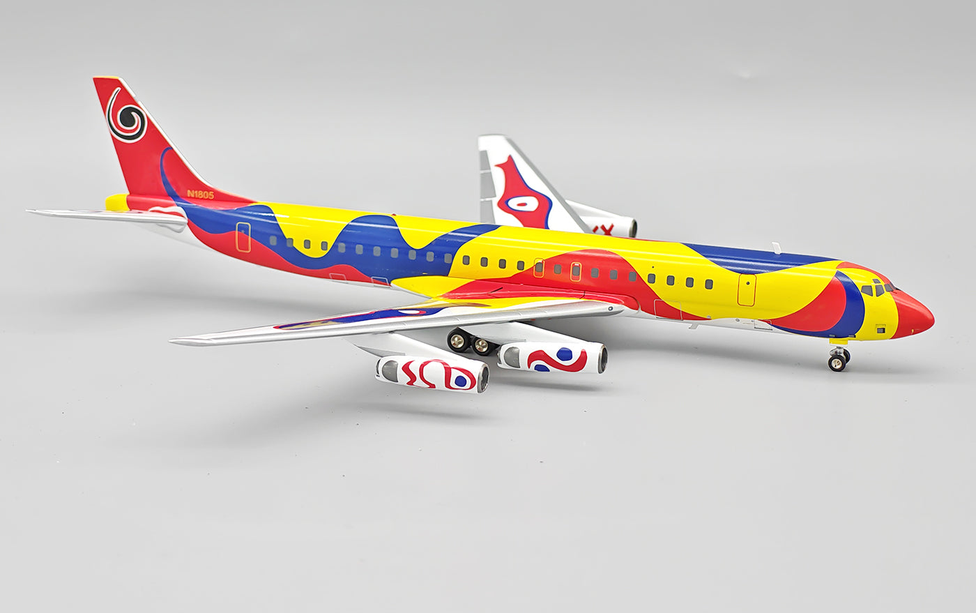 INFLIGHT 200 DC-8-62 BRANIFF INTERNATIONAL AIRWAYS "CALDER" REG: N1805
