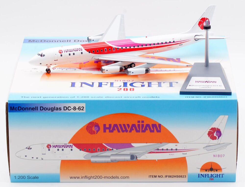 INFLIGHT 200 DC-8-62H HAWAIIAN  REG: N1807