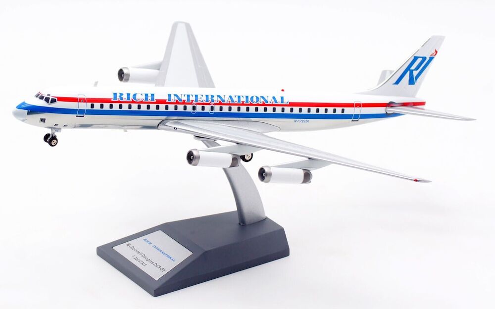INFLIGHT 200 DC-8-62 RICH INTERNATIONAL AIRWAYS REG: N772CA