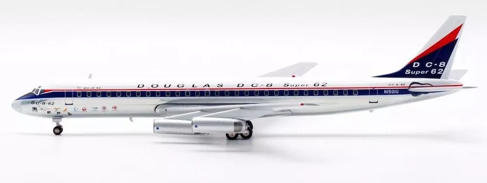 INFLIGHT 200 DC-8-62 HOUSE COLOURS (POLISHED) REG: N1501U