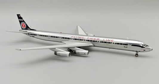 INFLIGHT 200 DC-8-63CF FLYING TIGERS REG: N780FT WITH STAND