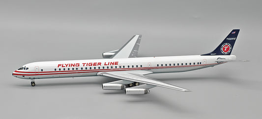 INFLIGHT 200 DC-8-63 FLYING TIGER LINE (POLISHED) REG: N624FT