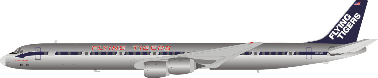 INFLIGHT 200 DC-8 FLYING TIGERS REG: N773FT