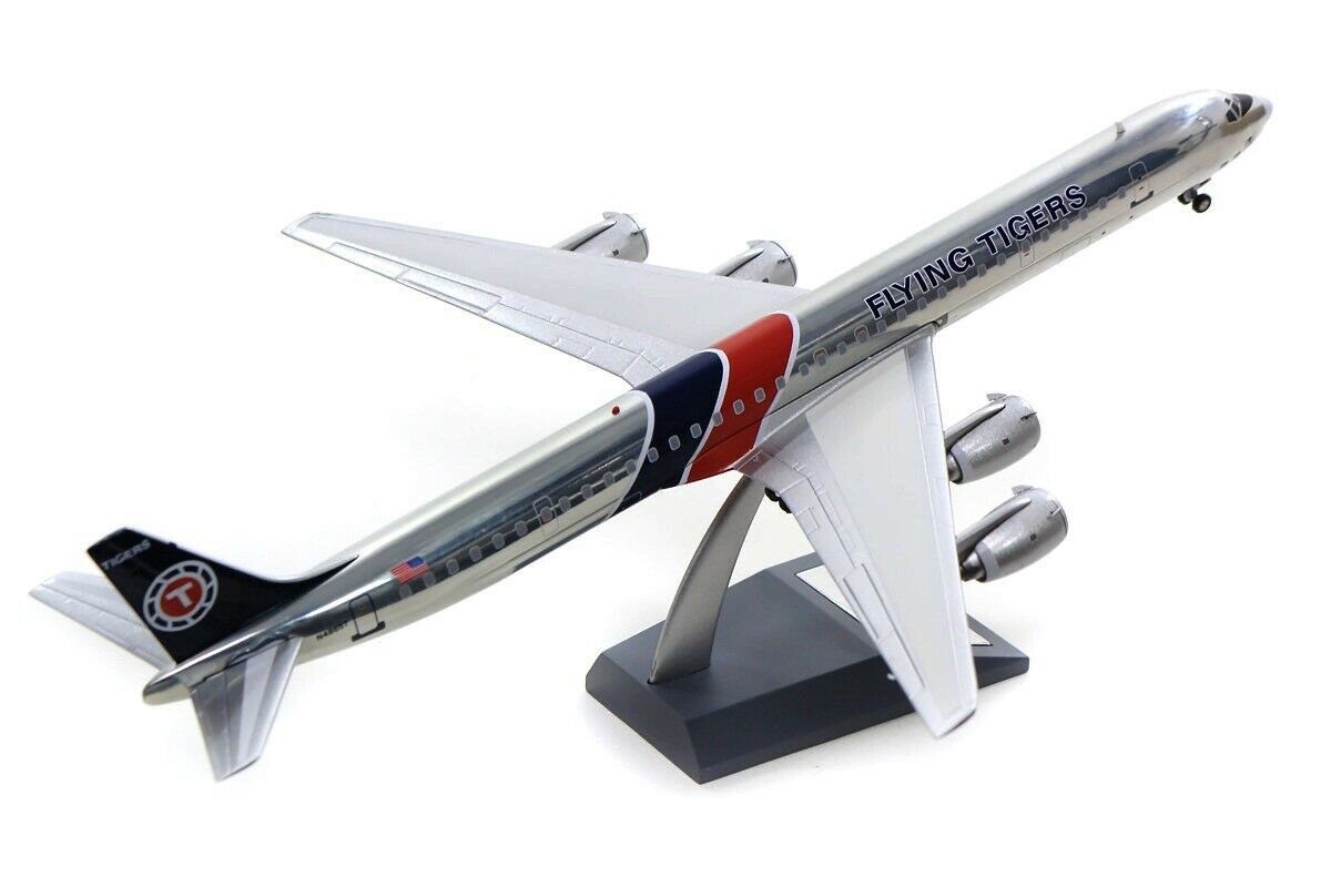 INFLIGHT 200 DC-8 FLYING TIGERS REG: N4865T POLISHED