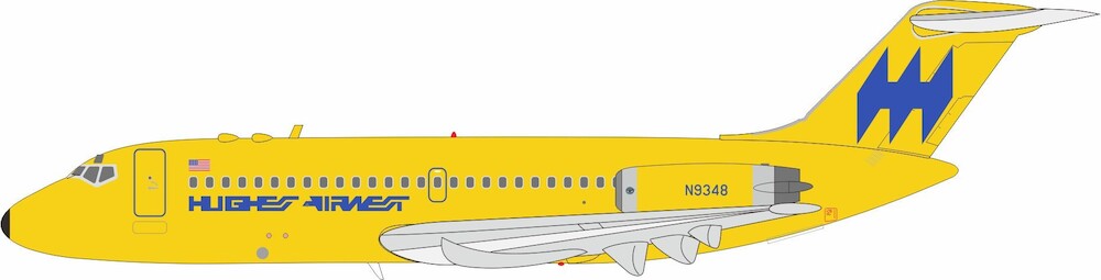 INFLIGHT 200 DC-9-15 HUGHES AIRWEST REG: N9348