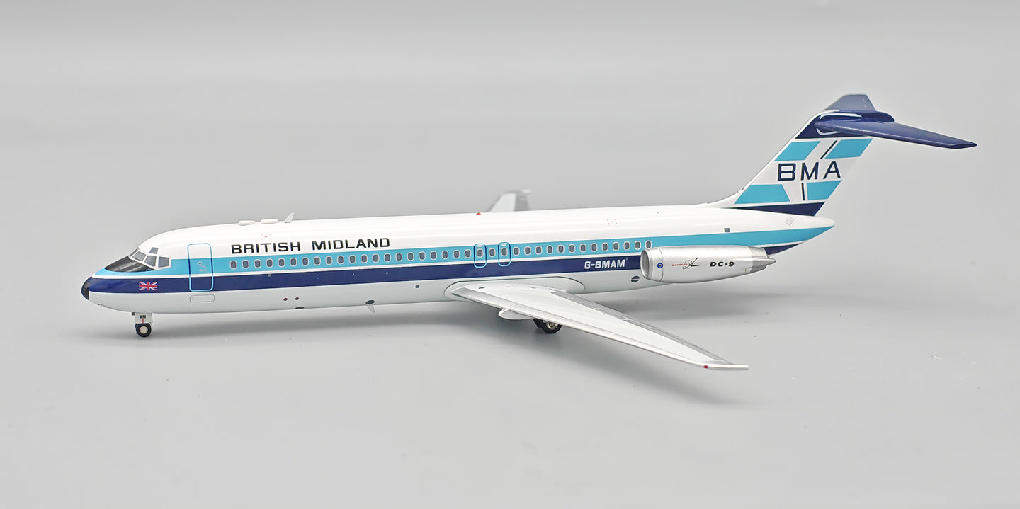 INFLIGHT 200 DC-9-32 BRITISH MIDLAND AIRWAYS (BMA) REG: G-BMAM