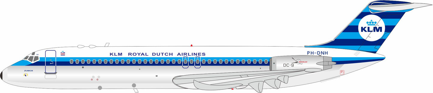 INFLIGHT 200 DC-9-32 ROYAL DUTCH AIRLINES (KLM) REG: PH-DNH