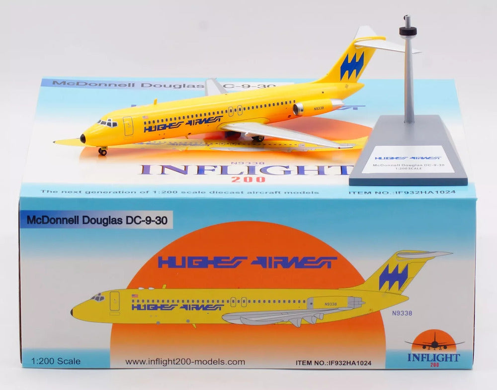 INFLIGHT 200  DC-9-31 HUGHES AIRWEST REG: N9338