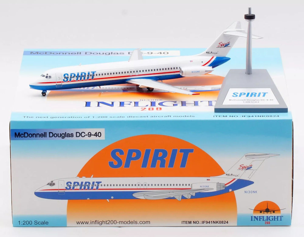 INFLIGHT 200 DC-9-41 SPIRIT AIRLINES REG: N130NK