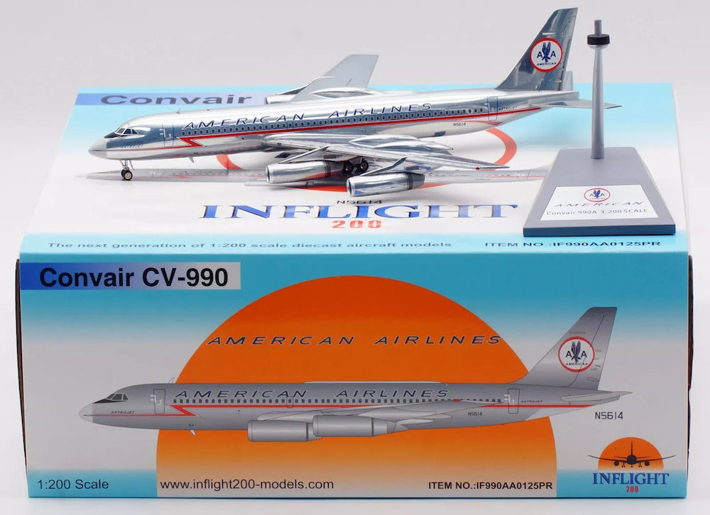 INFLIGHT 200 CV990 AMERICAN AIRLINES REG: N5614