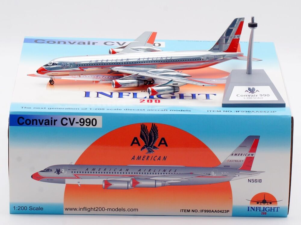 INFLIGHT 200 CONVAIR CV-990 AMERICAN AIRLINES REG: N5618