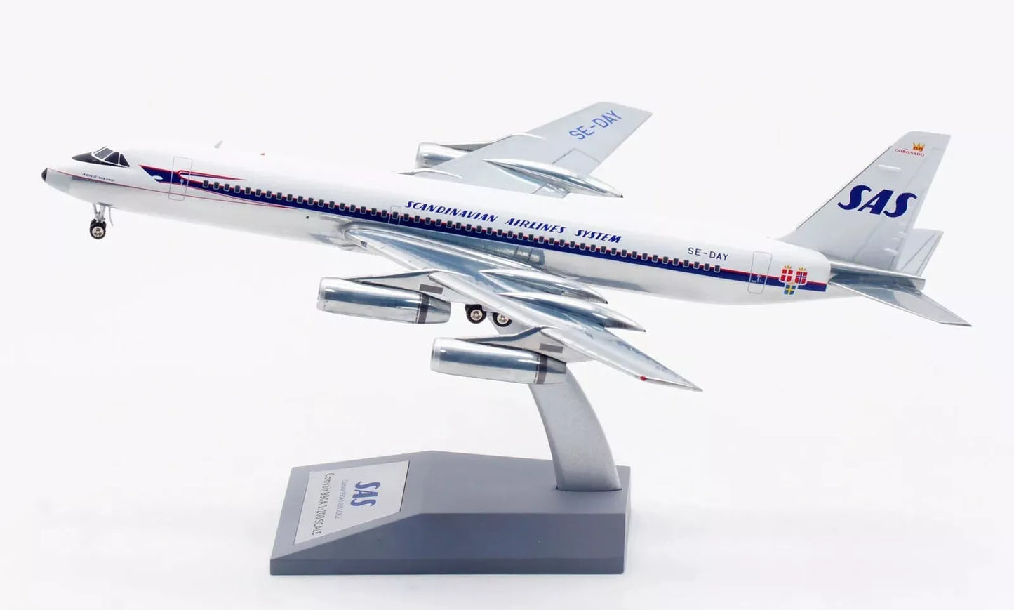 INFLIGHT 200 CONVAIR CV-990 SCANDINAVIAN AIRLINES REG: SE-DAY