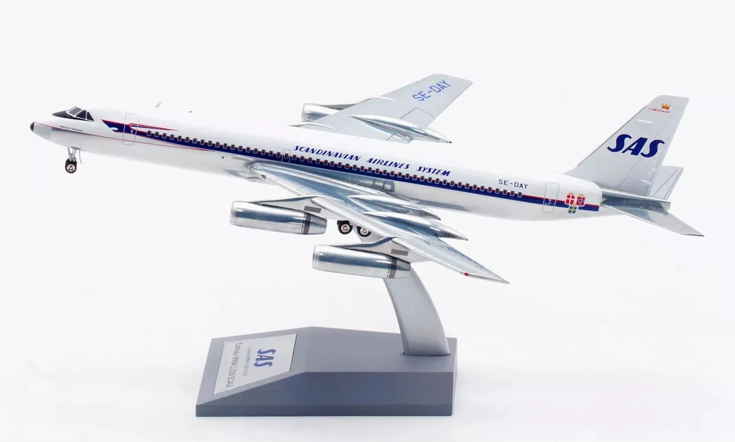 INFLIGHT 200 CONVAIR CV-990 SCANDINAVIAN AIRLINES REG: SE-DAY