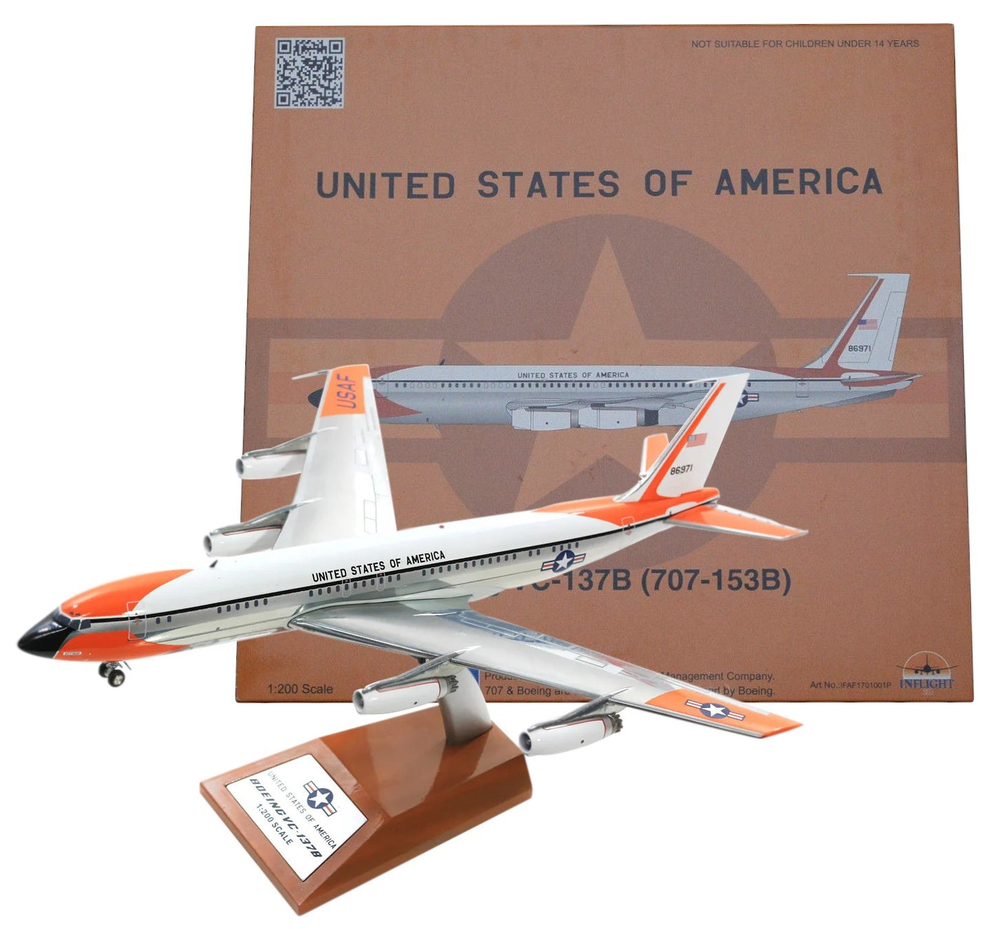 INFLIGHT 200 BOEING VC-137B (707-153B) USAF REG: 58-6971