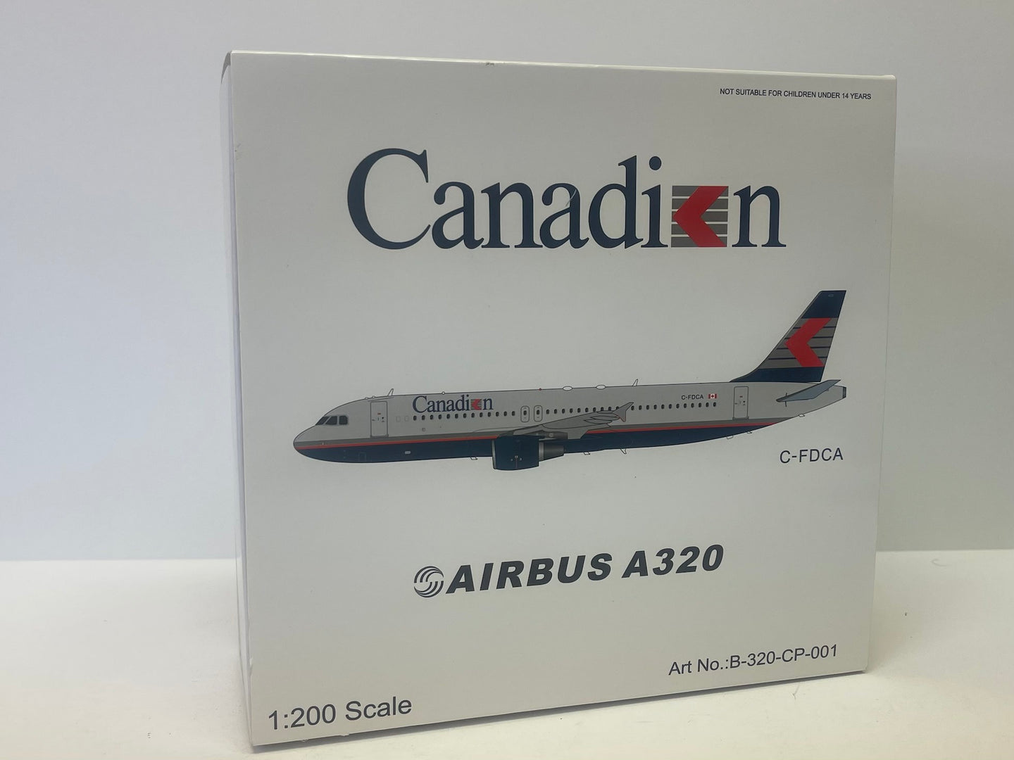 INFLIGHT A320-200 CANADIAN AIRLINES REG: C-FDCA WITH STAND
