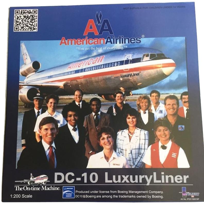 INFLIGHT 200 DC-10-10 AMERICAN AIRLINES REG: N117AA