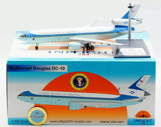 INFLIGHT 200 DC-10 C-10 USAF REG: 11030 + COLLECTORS COIN