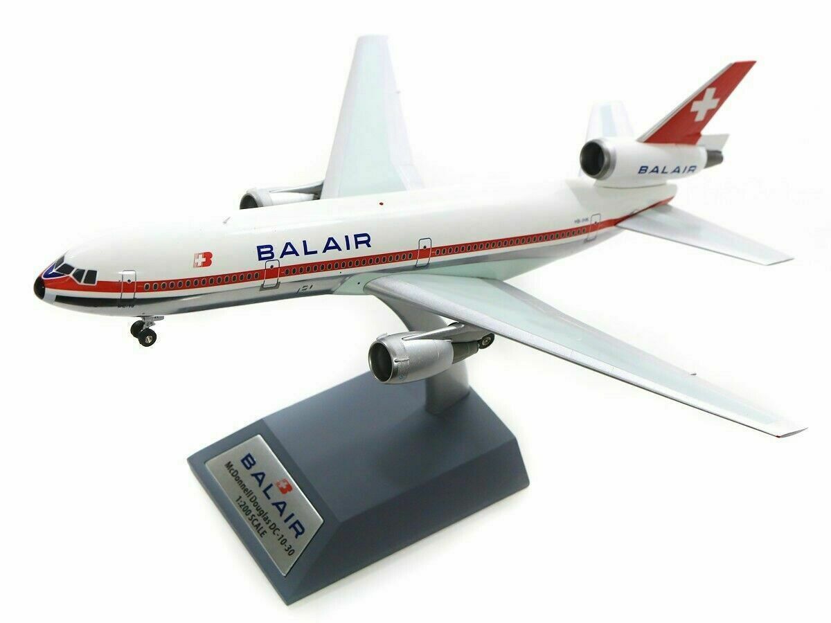 INFLIGHT 200 DC-10 BALAIR (POLISHED) REG: HB-IHK